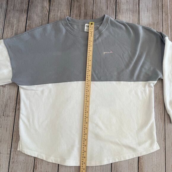 Women's XL VS PINK Campus Crew Sweatshirt - Picture 5 of 6